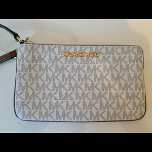 Michael Kors Logo Wristlet